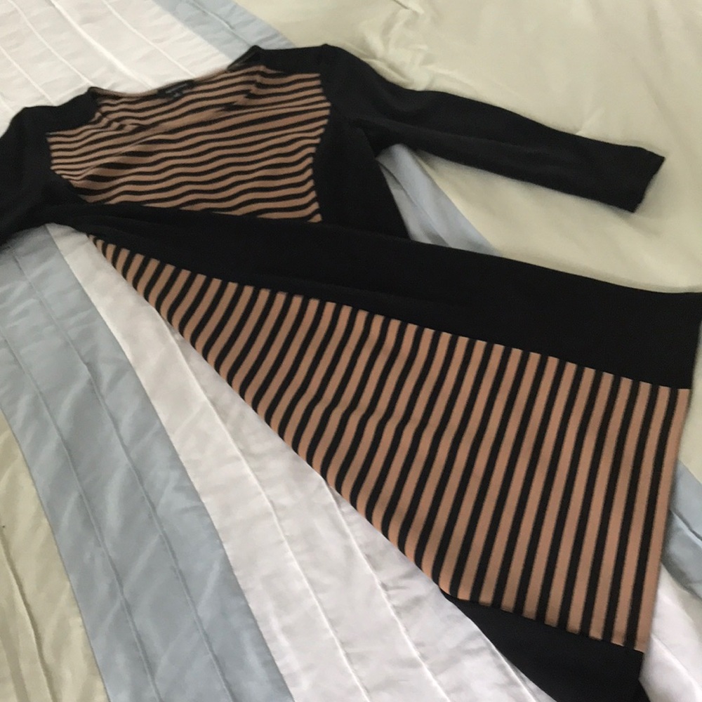 Bodycon dress 37” long 3/4 length sleeves